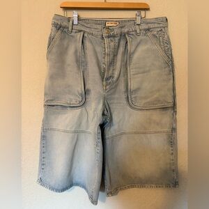 Free people baggy shorts size 32